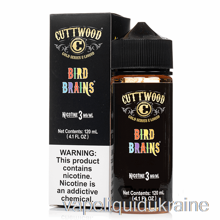 Vape Ukraine Bird Brains - Cuttwood E-Liquid - 120mL 0mg